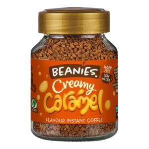 Beanies Creamy Caramel Flavoured Instant Coffee- 50 GM