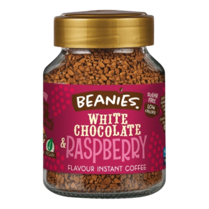 Beanies White Chocolate & Raspberry Flavoured Instant Coffee