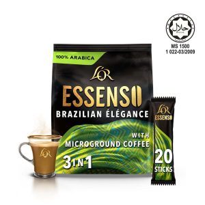 L'OR Essenso Microground 3 in 1 Brazilian Elegance Coffee 16g x 20